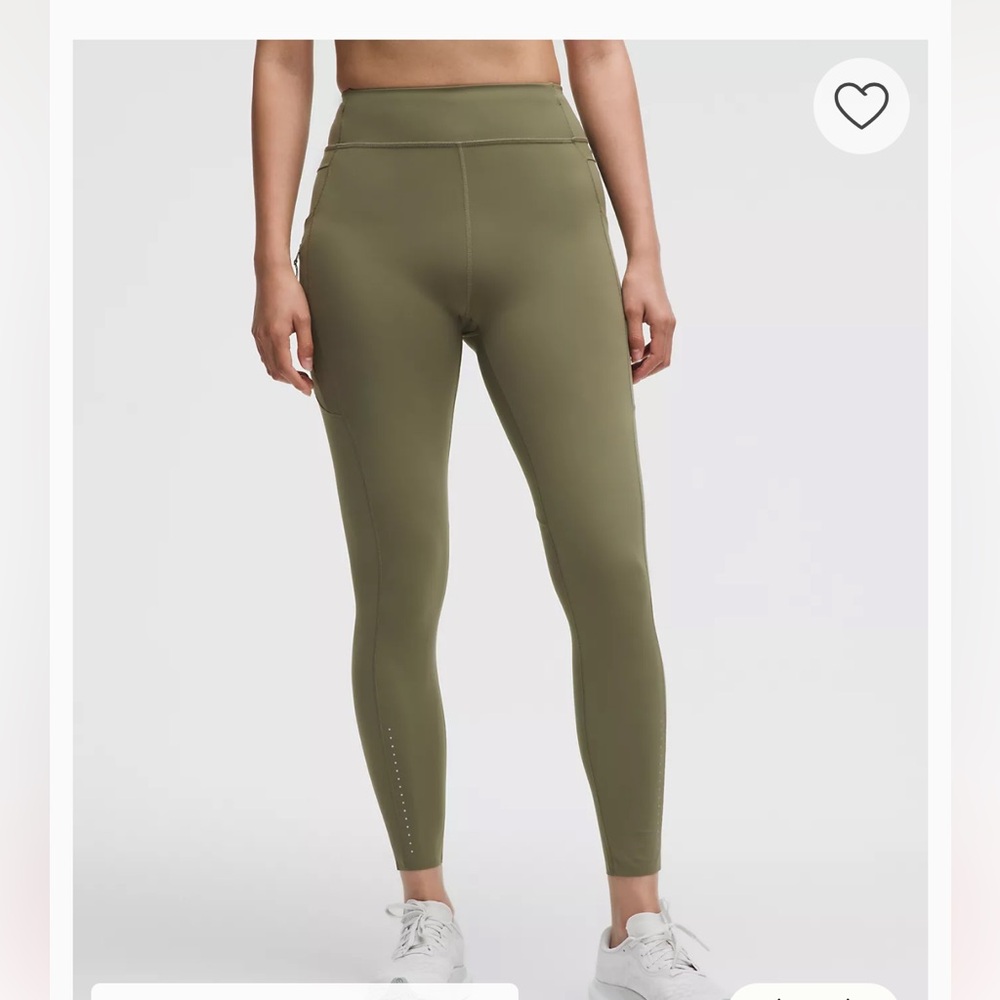 lululemon athletica Olive Green Leggings
